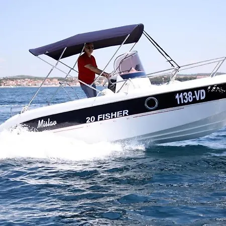 Apartament In With Sea View, Terrace, Air Conditioning,wifi 3671-5 Vodice